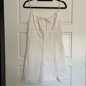 Abercrombie and Fitch White Cotton Dress